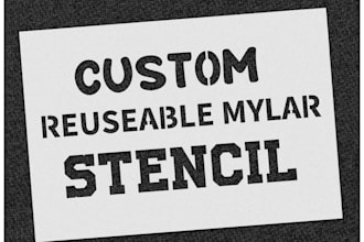 create custom stencils for your crafting needs