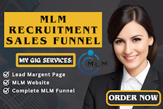 do mlm sales funnel, mlm recruitment, mlm landing page, affiliate sales funnel