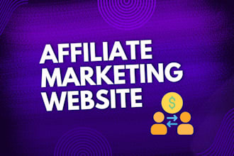 develop an affiliate marketing website