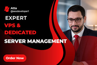 setup and secure vps or dedicated server with hosting panels