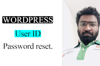 reset wordpress user password from cpanel