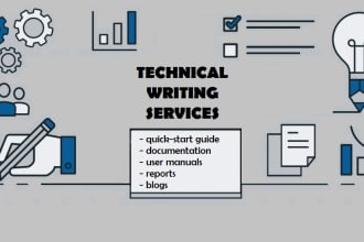 write your technical documents, quick start guides, and user manuals