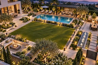 design your backyard and landscape with 3d renders