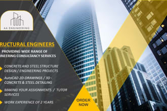 design 3d structural buildings with working drawings for any business