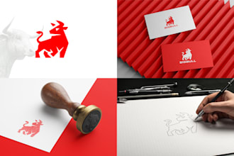 do modern minimalist business logo design
