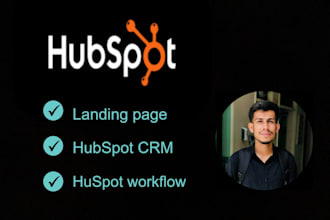 setup customized hubspot CRM and hubspot workflow,