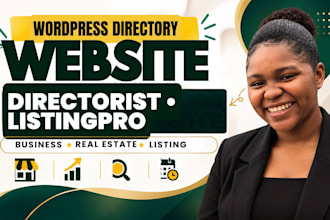 create directory website using directorist, listingpro