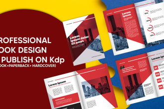 design catalogue, edit or design ebook, paperback,publish on kdp and ingramspark