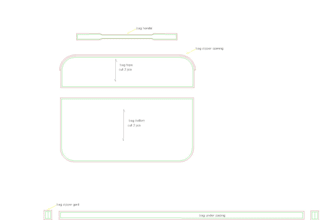 make leather bag  wallet patterns and tool bag patterns