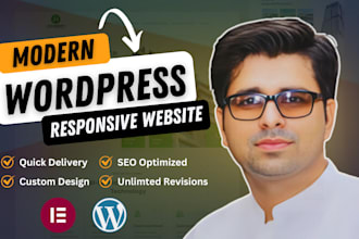 do clean and modern wordpress wesbite, migrate wordpress website