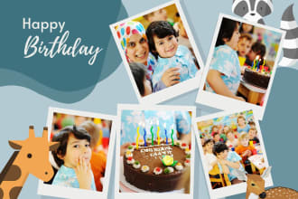 make professional greeting posts, banners and cards
