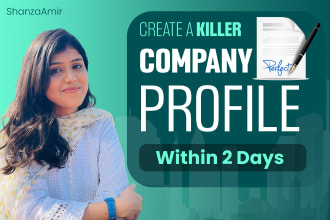 create a killer company profile