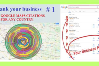 create 6000 google maps citations for gmb ranking and local SEO