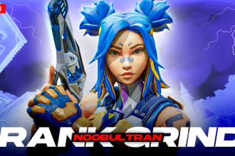 design the best valorant thumbnail for youtube