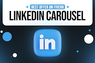create linkedin carousel post design