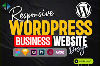 build a responsive wordpress website design for your business