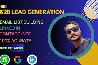 do b2b lead generation, linkedin leads and email list