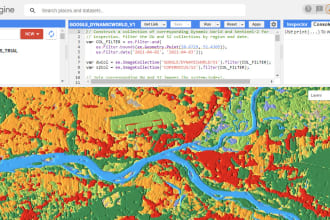 do your google earth engine task perfectly
