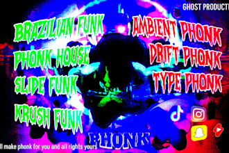 make any phonk, brazilian funk, and trend phonk