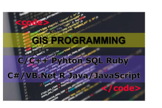 gis programming gis and spatial analysis and python scripts