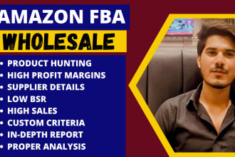 do amazon product research and amazon product hunting for amazon fba wholesale
