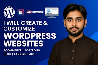 build a modern and responsive business wordpress website