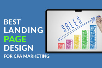 build a one page wordpress website or landing page