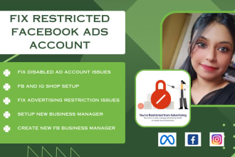 fix your restricted ad accounts and business manager issues