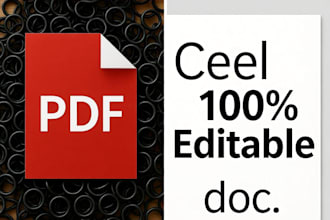 convert PDF to word excel and PPT with accurate formatting