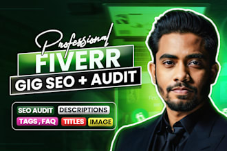 optimize your fiverr gig, description, image and SEO ranking