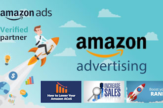 setup amazon PPC campaigns, manage optimize sponsored ads