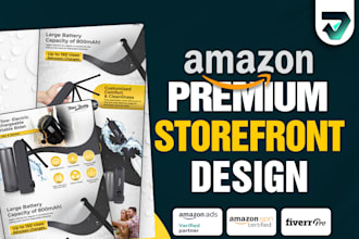 design stunning amazon storefront or amazon brand store