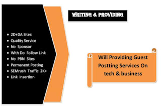 do guest post on tech and business sites