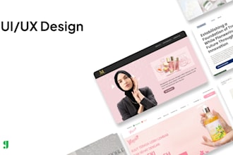 do responsive UI UX design for app, website, or mobile