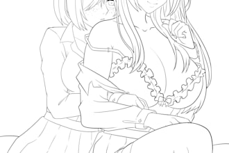 draw anime manga sketch