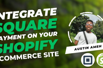 integrate square payment on your shopify site