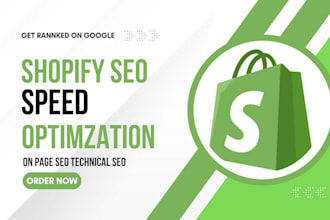 do complete shopify on page, technical SEO and shopify speed optimization