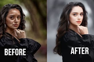 photoshop edit and high end professionally photo retouching