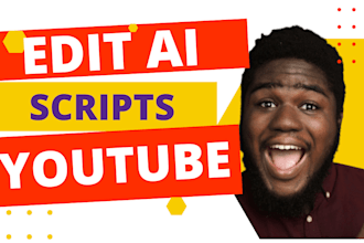 edit and proofread your ai generated youtube script