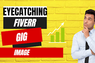 design fiverr gig picture and gig thumbnail image cover