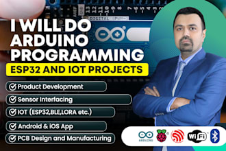 arduino programming and esp32 and iot projects