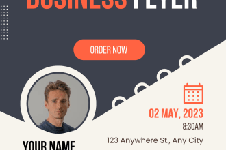 design urgent business flyer, one page, sell sheet