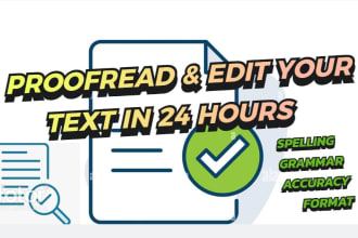 research, write, edit, proofread, and format your text in 24 hours