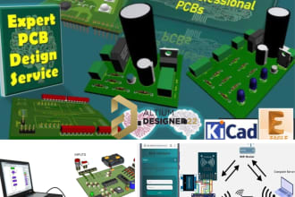 programming in arduino ide, pcb design with kicad or easyeda