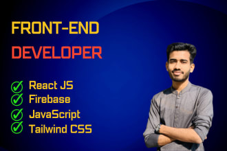 be your expert front end developer with react js and tailwind css