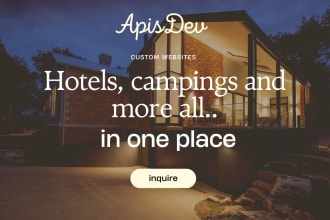 build a custom hotel booking reservation application