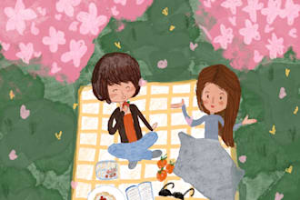 create an illustration with procreate