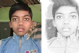 turn your photos into amazing pencil art