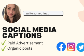 write scroll stopping social media captions