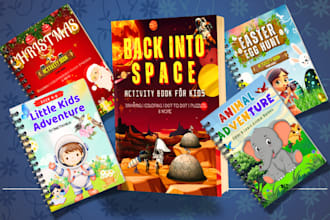 do kids activity book, KDP coloring book and book formatting